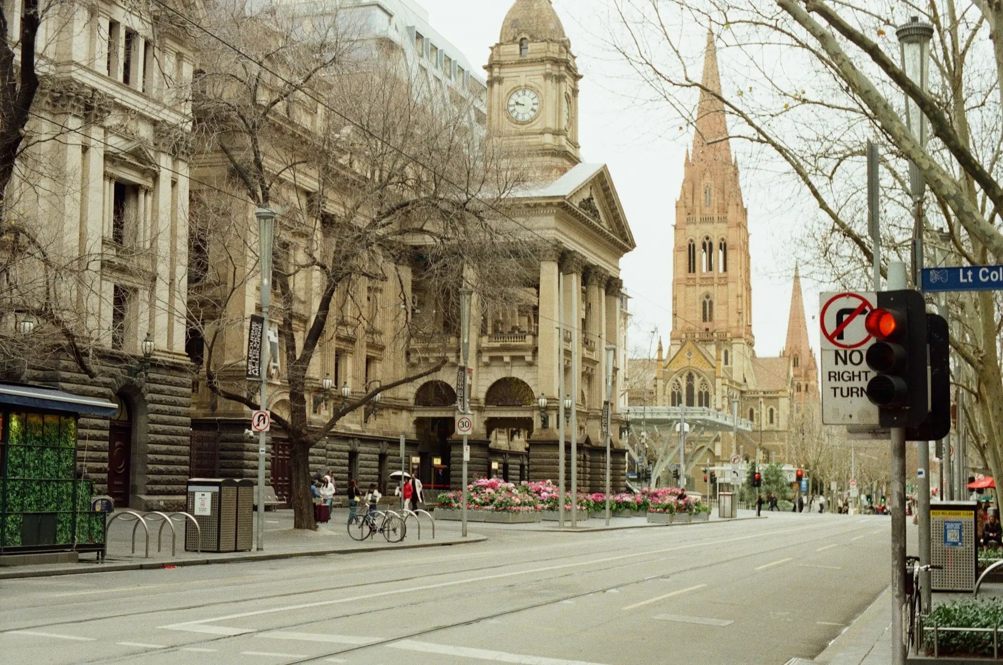 Melbourne Town Hall on Collins Street